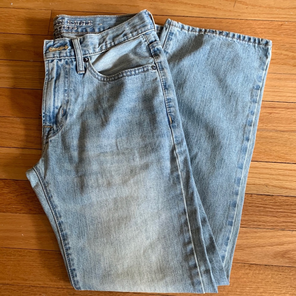 American eagle boot cut jeans-light wash - Picture 2 of 5